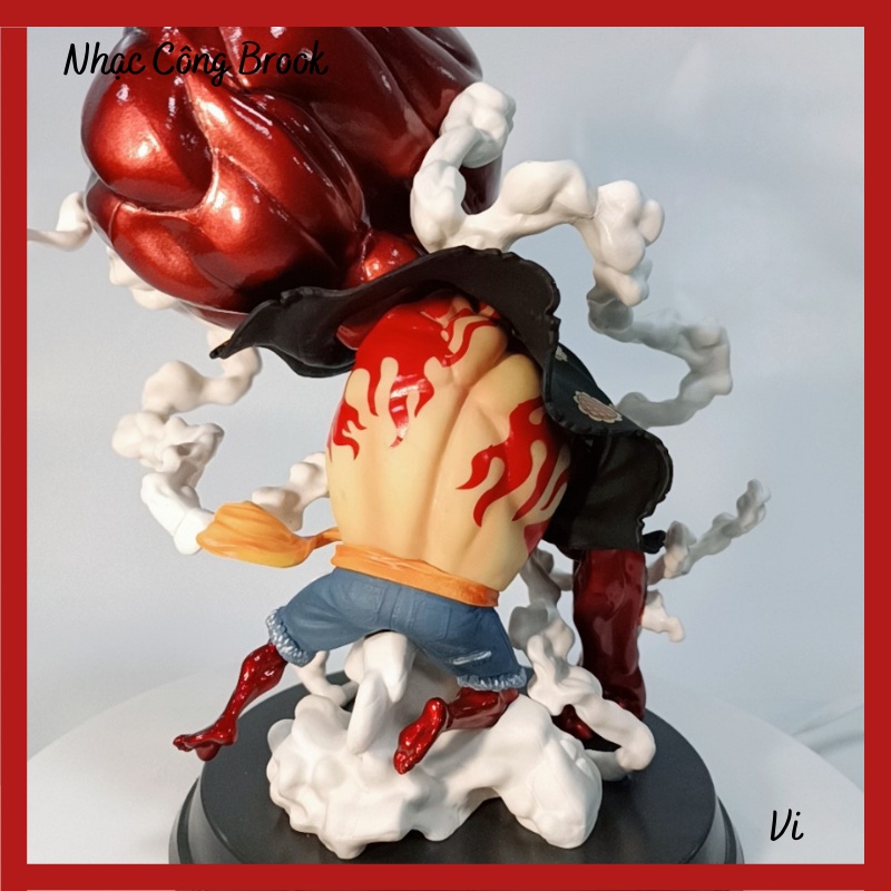 Mô Hình Luffy Nấm Đấm Siêu To  Luffy Gear 4 Snake Man Full Box Trạng Thái Chiến Đấu