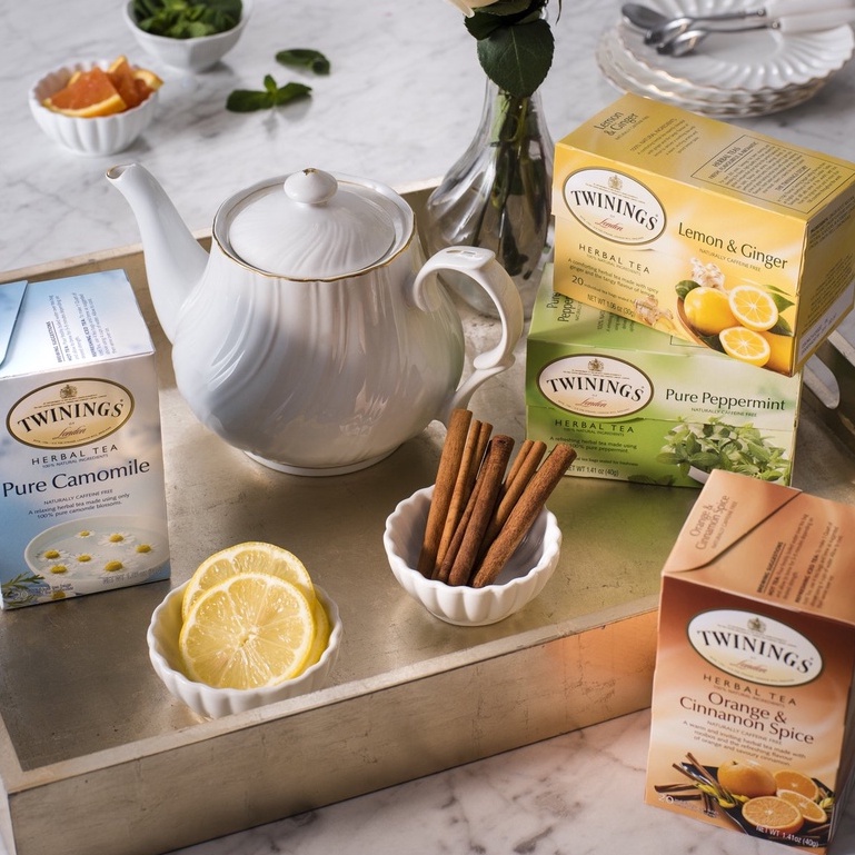 Twinings thảo mộc hoa cúc, ngủ ngon, hoa quả, bạc hà (hàng Mỹ nguyên seal) | BigBuy360 - bigbuy360.vn