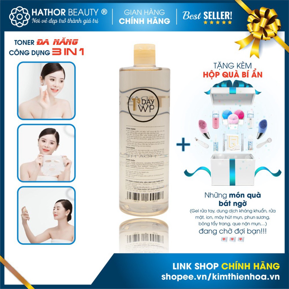 * Toner đa năng 15DAYWP (Tặng 10 viên mặt nạ nén + chai xịt khoáng) | Hathor Beauty (Kim Thiên Hoa)