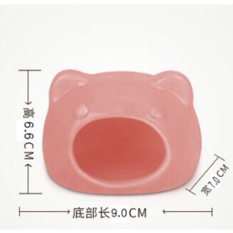 Nhà ngủ sứ cho hamster, nhà gấu mèo. Kích cỡ lớn và nhỏ