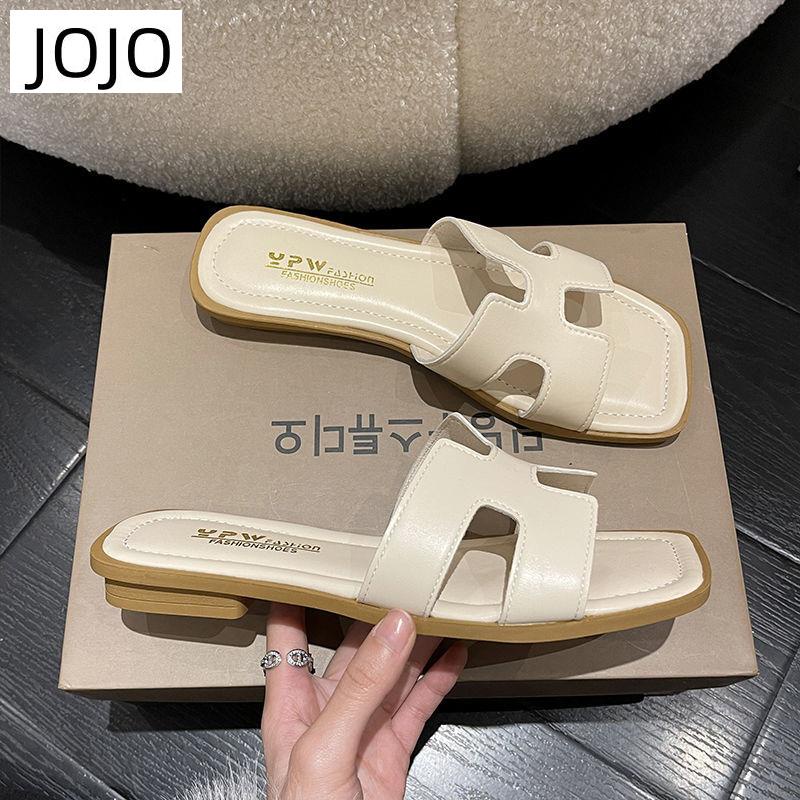 Dép Sandal Đế Bằng Phong Cách Mới Thời Trang Mùa Hè Đi Biển Cho Nữ