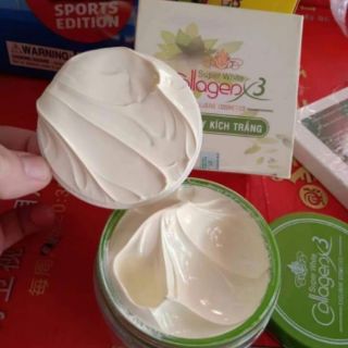 Kem duong trang da collagen x3