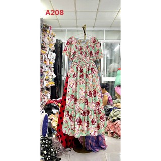 Mẫu mới--maxi lụa quảng châu bo thun