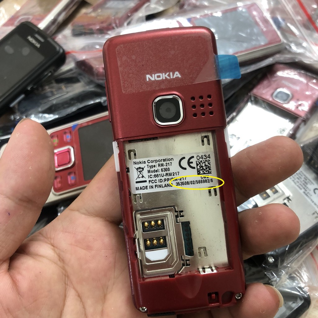 Điện Thoại Nokia 6300 Chính Hãng Bảo Hành 12 Tháng Có Đèn Báo Cuộc Gọi Nhỡ imeil Chuẩn Trùng
