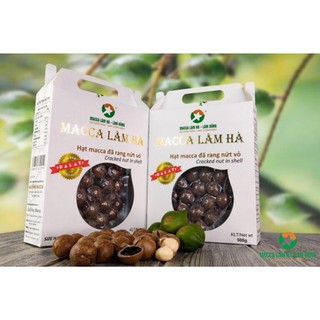 Hạt macca đã rang nứt vỏ size lớn 500g