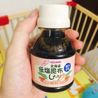 Nước tương tảo bẹ tách muối Kidmama