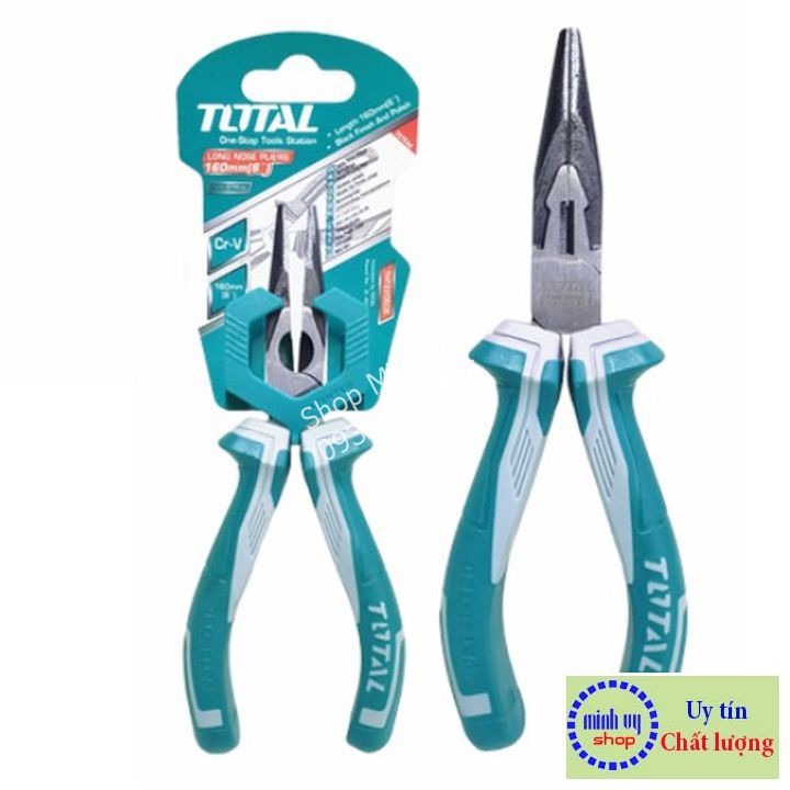 Kìm mũi nhọn mỏ dài cao cấp Total THT220606S