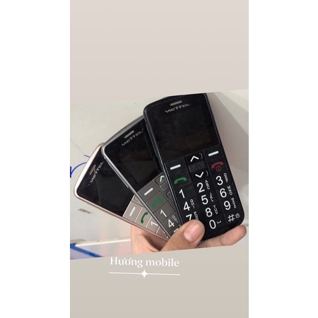 Điện thoại Viettel V6216i hoặc Xphone 2 sim cũ- Thoại người già kèm pin sạc