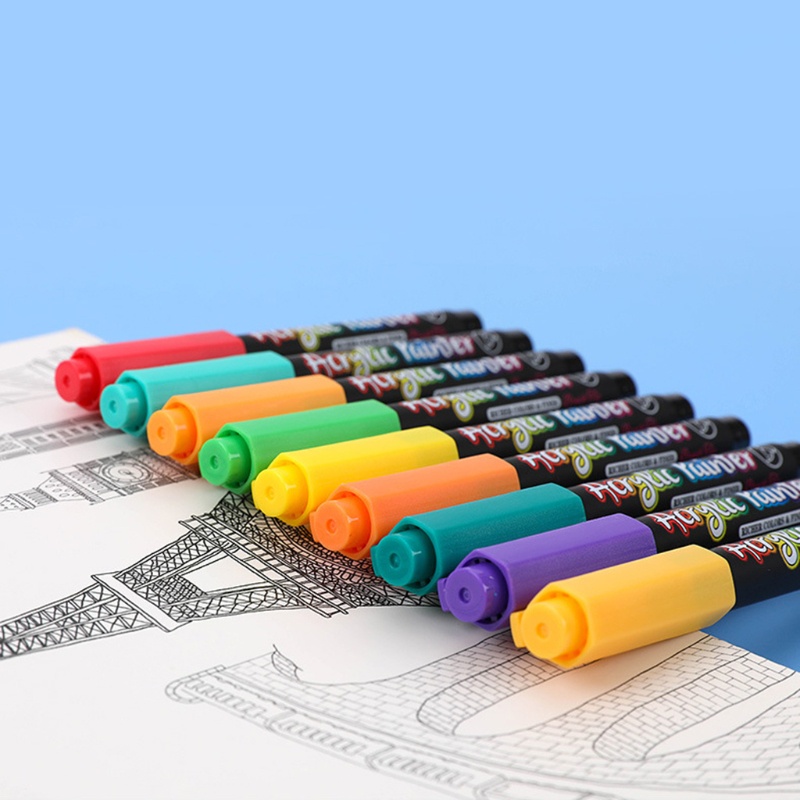 Bút Đánh Dấu seng Bằng Gốm Sứ / Kính / Vải Bạt / Thủ Công DIY