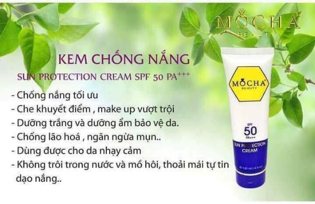 KEM CHỐNG NẮNG MOCHA