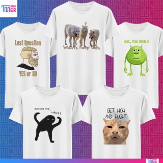 Áo Meme 5 Mẫu Cực Độc, Chad, Laughing Wolves, Mike... - TMer
