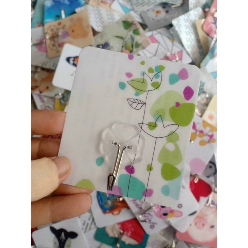 Combo 10 móc dán tường 3D