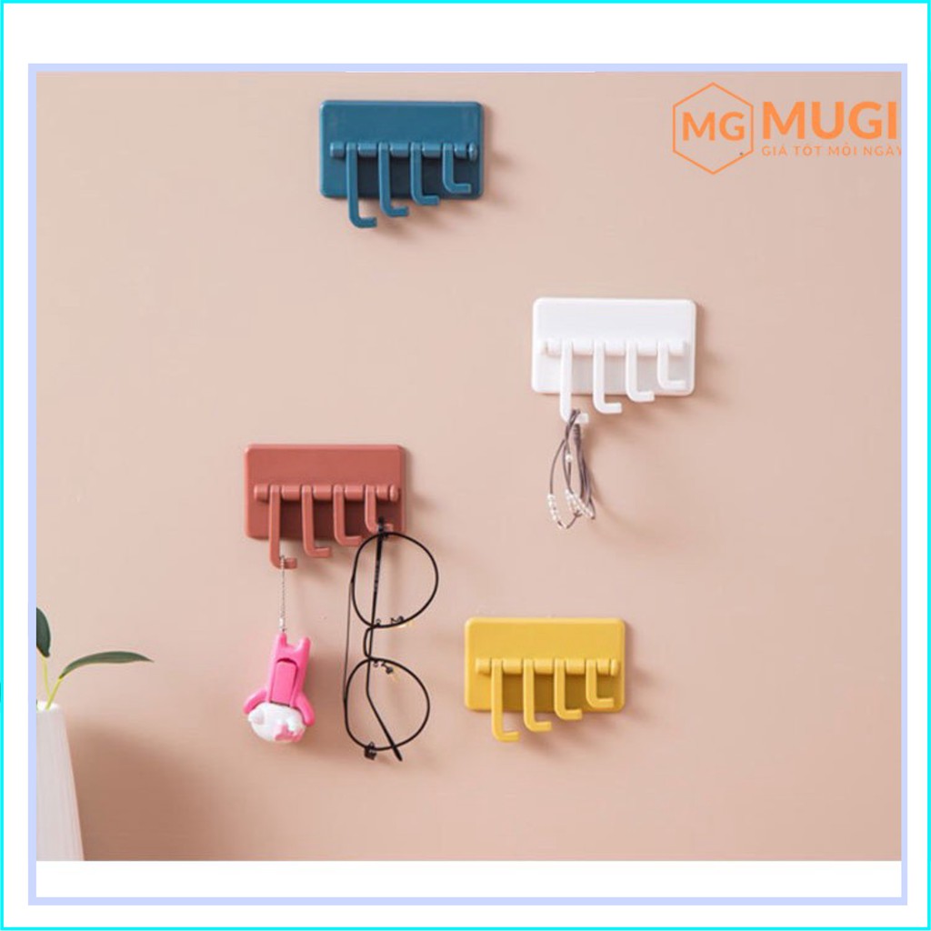 (GIÁ SIÊU RẺ) Móc treo dán tường tiện lợi - Móc dán tường đa năng (4 cạnh)