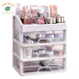 KỆ ĐỰNG MỸ PHẨM TRONG SUỐT 4 TẦNG -(FULL HỘP LOẠI 1 CHUẨN ) .