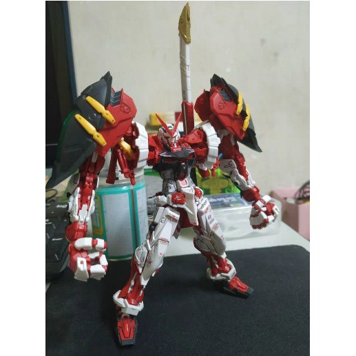 Mô Hình Lắp Ráp RG Astray Red Frame Weapon Girl 01 Power Arm + Flight Unit (Future Model)