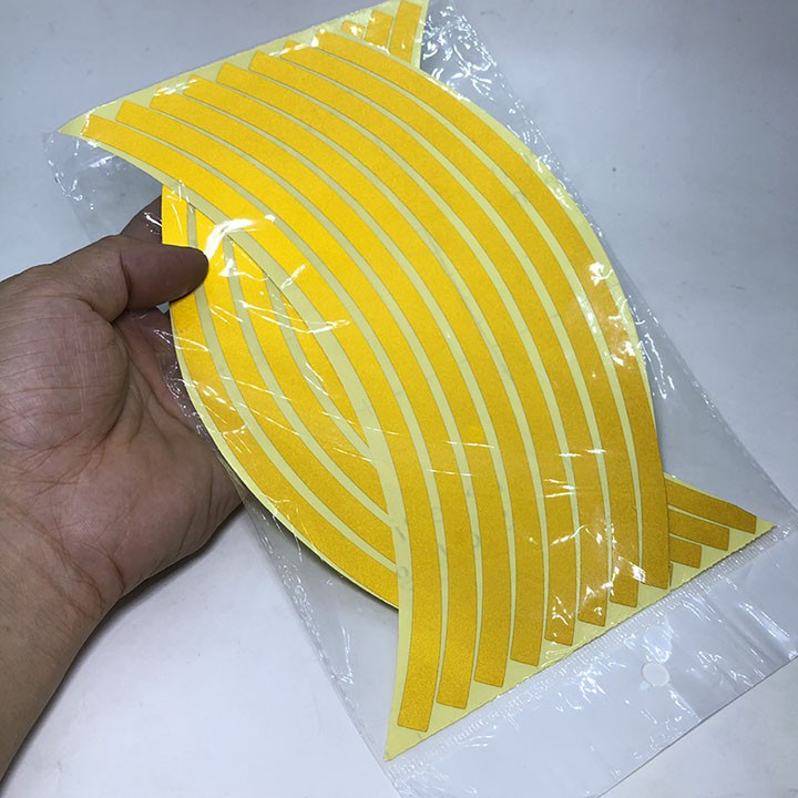 Tem Dán Vành Xe Phản Quang