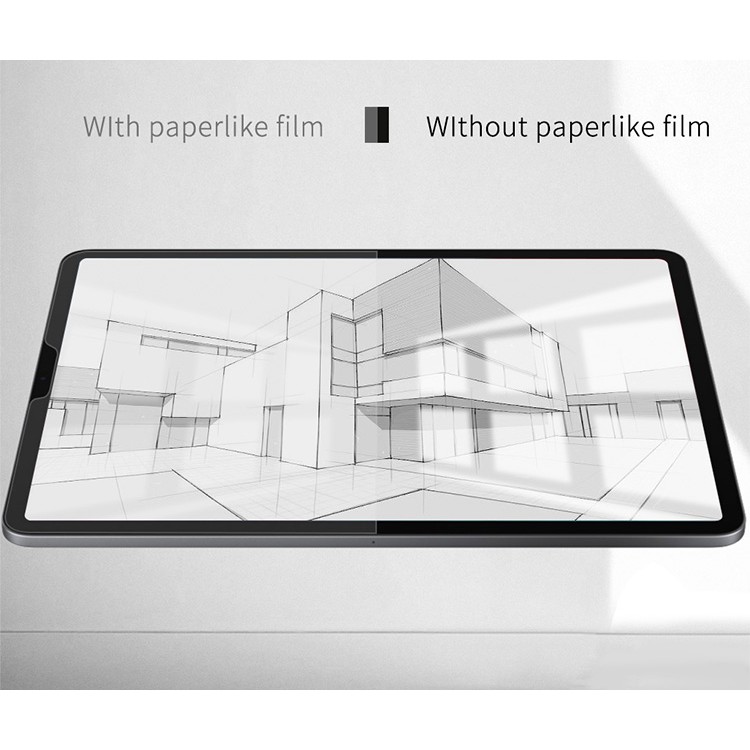 Dán màn hình iPad Paperlike Paper-like iPad 8th 7th gen air 3 2 10.2 Mini 2 3 4 5 pro 10.5 11 air 4 10.9 2020 /12.9" Chống vân tay. Ghi Chép - Viết - Vẽ như giấy thật