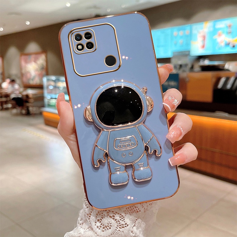 Ốp Điện Thoại Dẻo 6D Kèm Giá Đỡ Cho Redmi Note 11 11Pro Note10 10Pro 10C 9C 10A 9A 9 Note 10 5G Poco X3Pro X3 GT M3 Pro