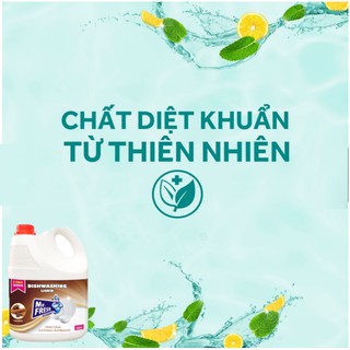 Nước rửa chén Mr.Fresh Hàn Quốc 3.8L hương quế