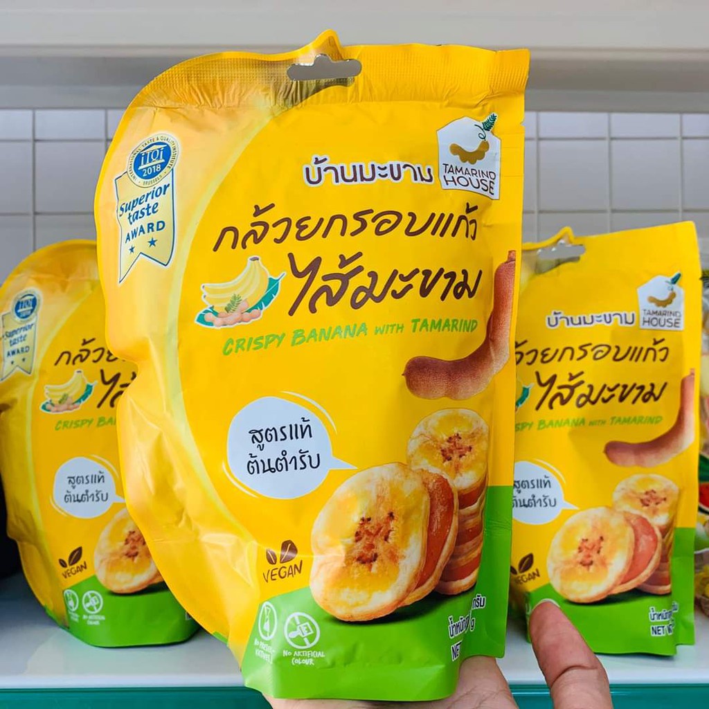 Chuối kẹp me Thái Lan  | Ăn vặt Hà Nội | TDessert15k