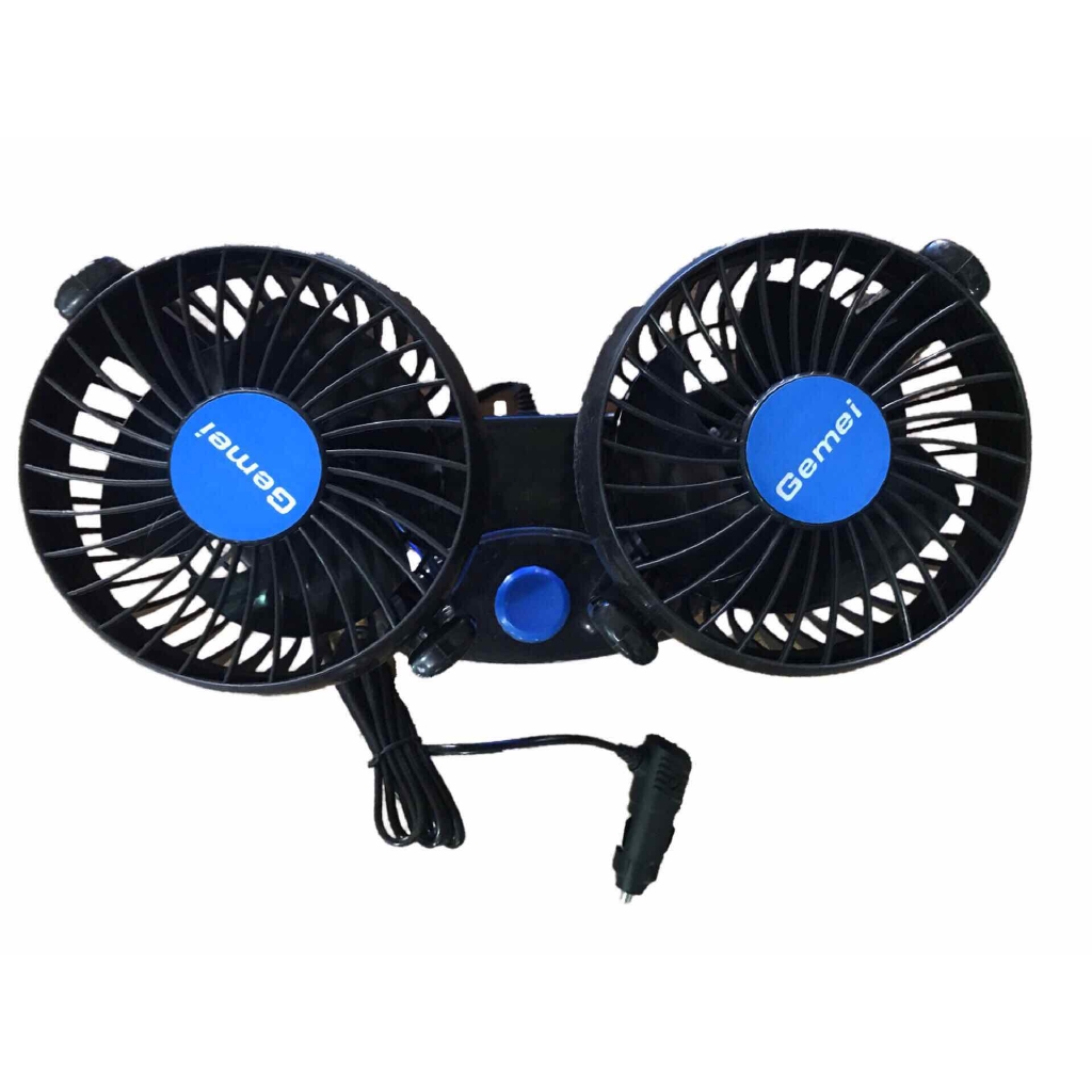 Quạt máy đôi SIZE To ô tô loại to 24v
