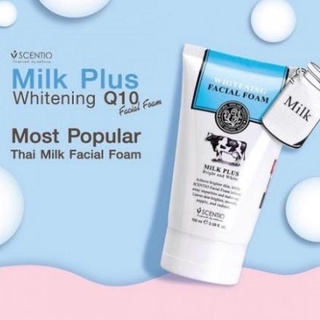 Sữa rửa mặt trắng da sữa bò milk plus q10 thailand 100ml