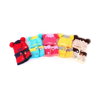 SALE [80k] Set khăn mũ len cho bé