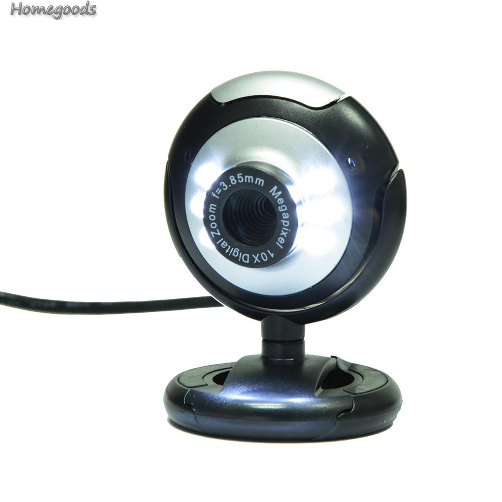 Camera Webcam 12.0 Mp 6 Led Usb Kèm Mic Cho Máy Tính | BigBuy360 - bigbuy360.vn