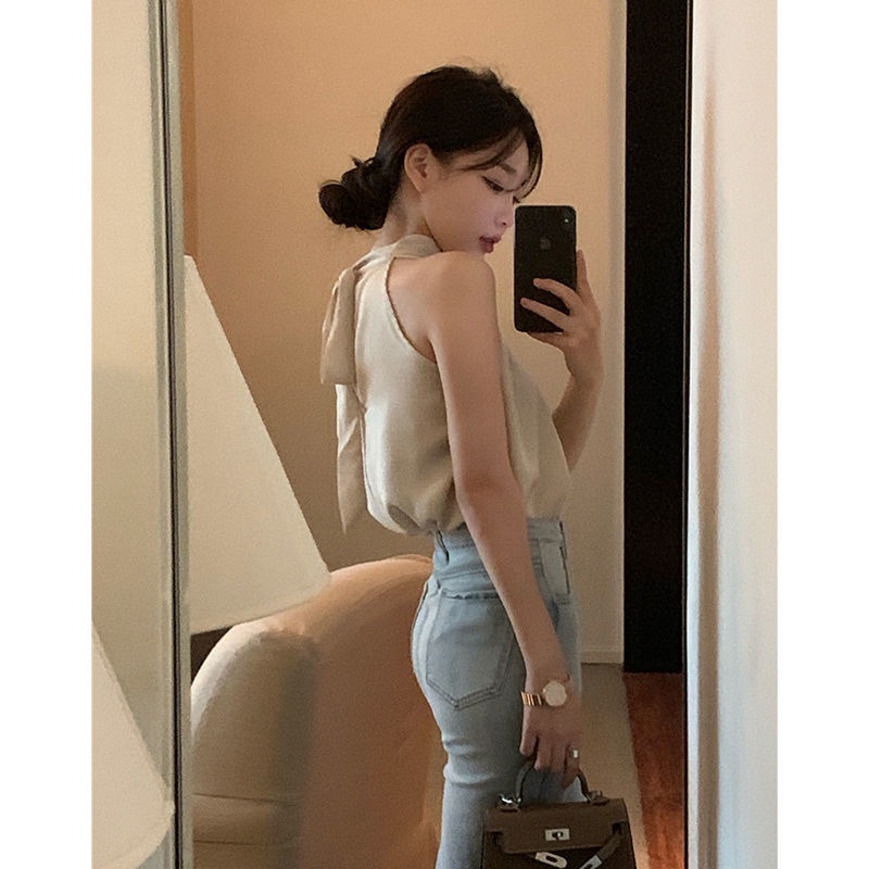 Áo Voan Hai Dây Trễ Vai Phong Cách Quyến Rũ Dành Cho Nữ