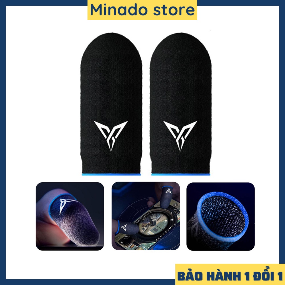 Bao tay chơi game siêu nhạy giá rẻ cao cấp ff Pubg Liên quân Flydigi 4 Memo Shezi Găng tay chơi game chống mồ hôi MINADO