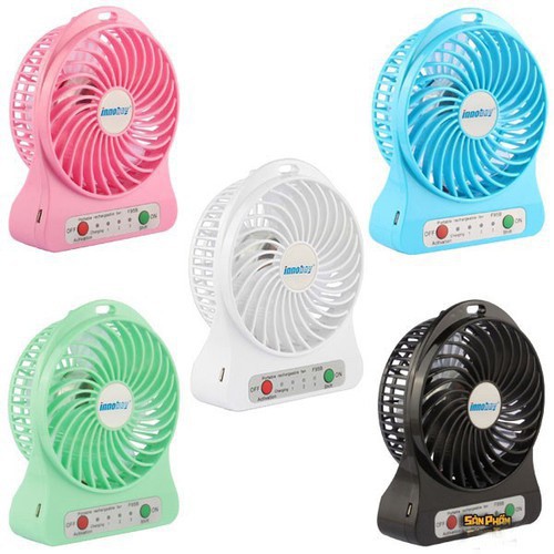 Bảo Hành 3 Tháng,  Quạt Mini Sạc Tích Điện Để Bàn Cầm Tay 3 Chế Độ Đèn, Siêu Mát, Siêu Tiện Dụng Cho Mùa Hè 2021 .