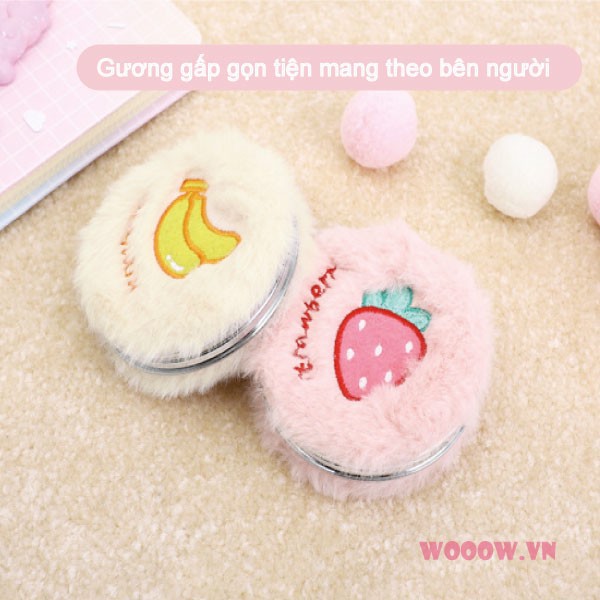 Gương trang điểm mini