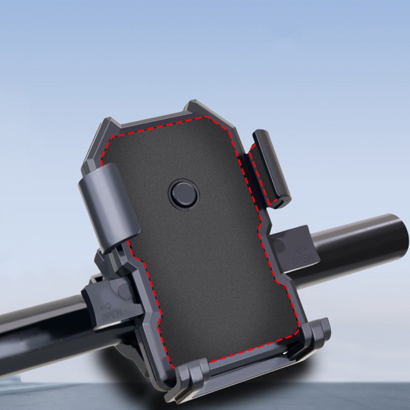 Giá Đỡ Điện Thoại Kiêm Sạc Không Dây Có Thể Điều Chỉnh Cho Xe Đạp / Xe Máy