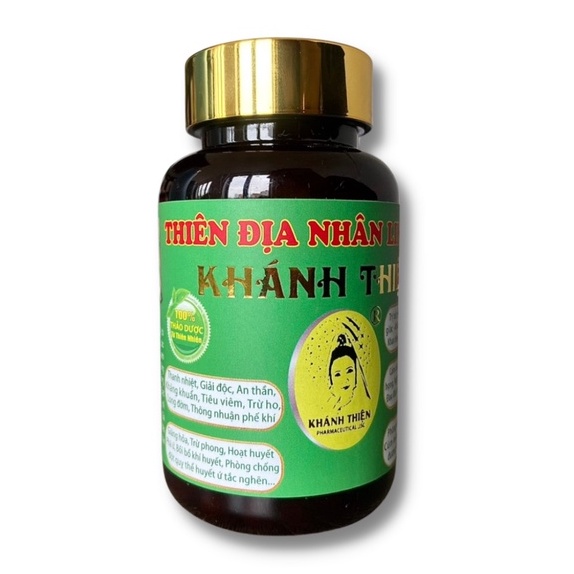 Viên uống Thiên Địa Nhân Linh Đan chứa Xuyên tâm liên - Hỗ trợ các bệnh về hô hấp, tăng cường sức đề kháng hiệu quả