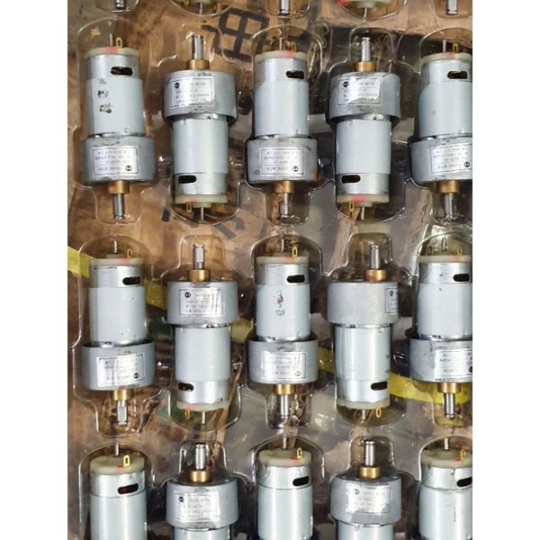 1 cái Mô tơ chạy chậm, giảm tốc 9v 12v sài tốt cốt 6 ly