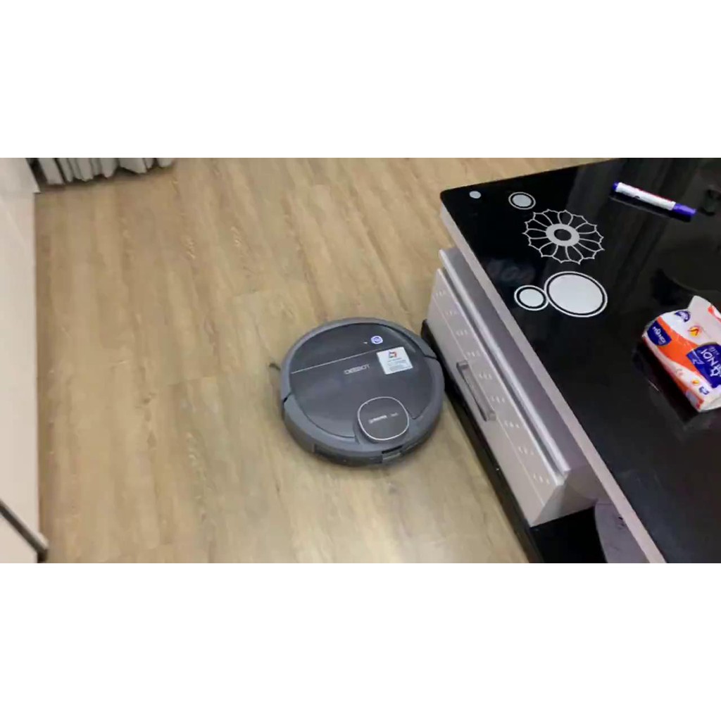 Robot Hút Bụi Lau Nhà Ecovacs Deebot DN55  Hàng Chính Hãng Bảo Hành 1 Năm