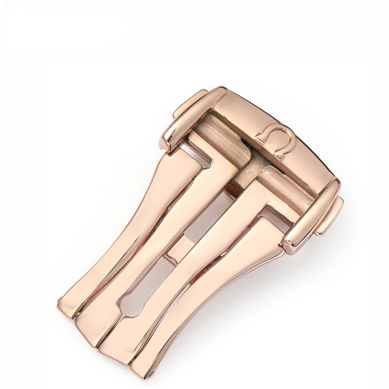 Khóa Cài Bằng Thép Không Gỉ 16 18 20Mm Dành Cho Đồng Hồ Omega