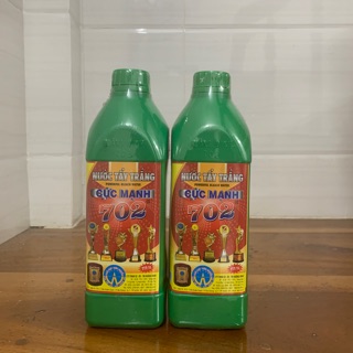 Nước tẩy trắng cực mạnh 702 - chai 1000ml (vệ sinh lốc máy, đầu bò xe máy,..)