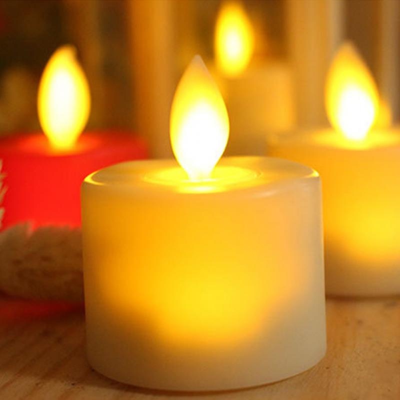 Đèn LED Hình Nến Trang Trí Tiệc Cưới / Sinh Nhật Lãng Mạn