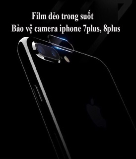 Miếng dán camera iPhone 7plus, 8 plus