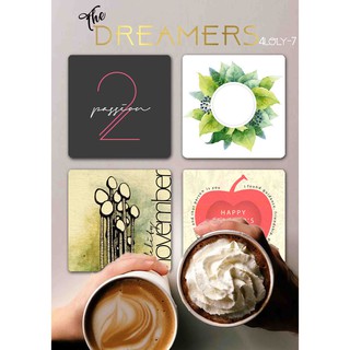 Combo 4 miếng lót ly theo chủ đề 20/11