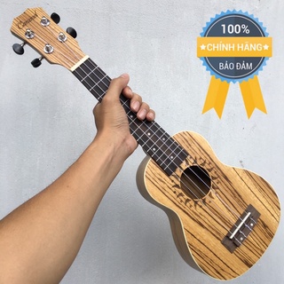 Đàn Ukulele gỗ Caramel®️| Size soprano 21'.