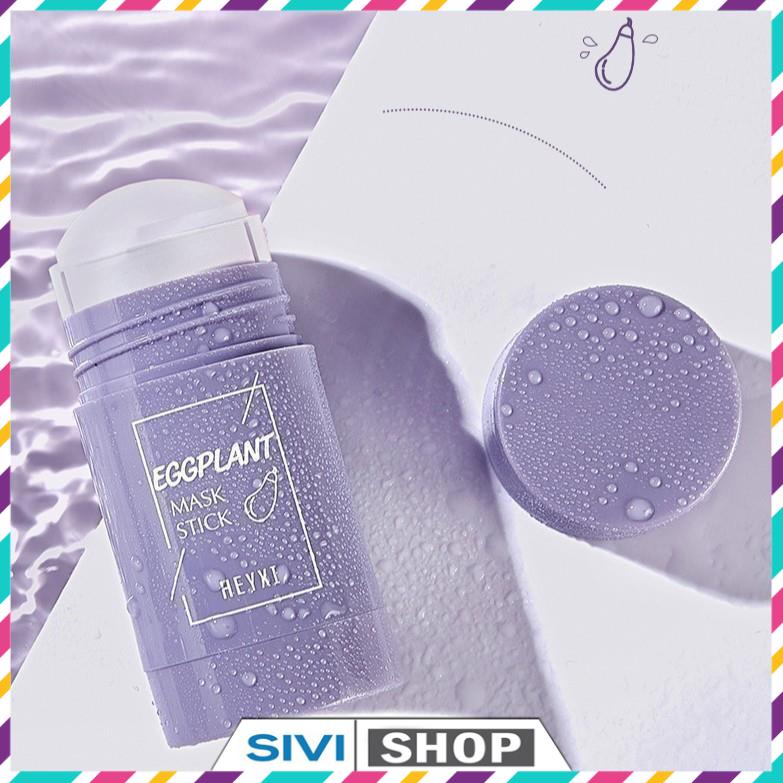 Mặt nạ bùn dạng lăn Heyxi Mask Stick chiết xuất trà xanh và cà tím