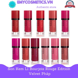 Son Kem Lì Lâu Trôi Velvet Pháp Chính Hãng