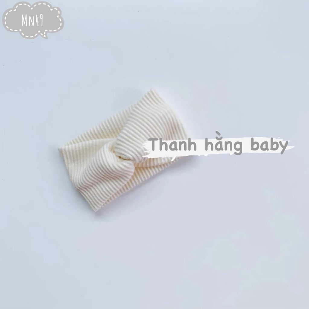 Turban Cho Bé Gái , Băng Đô Cho Bé Thanh Hằng Baby 0 Đến 1 Tuổi