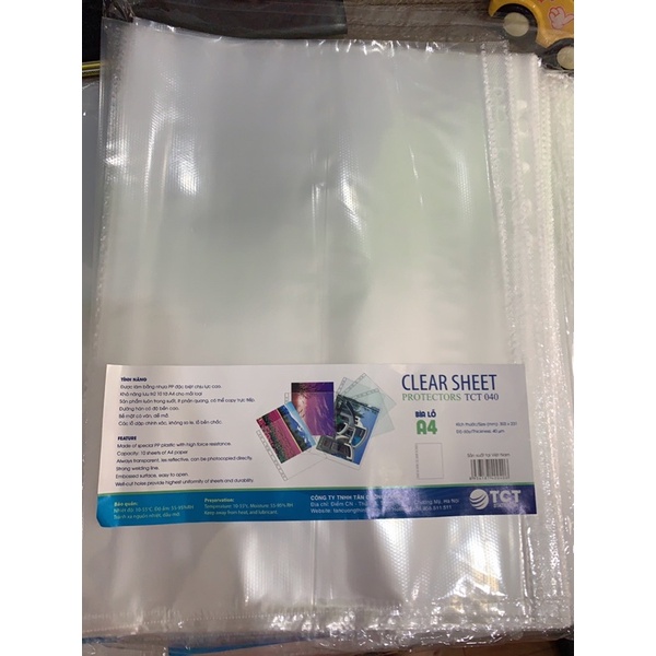 Sơ mi lỗ trung 4C TCT,sơ mi đục lỗ TCT trung