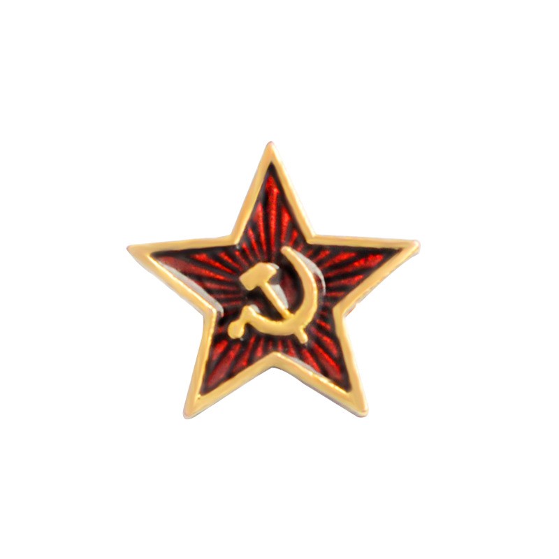 Huy hiệu cài áo biểu tượng nước Nga Soviet USSR độc đáo