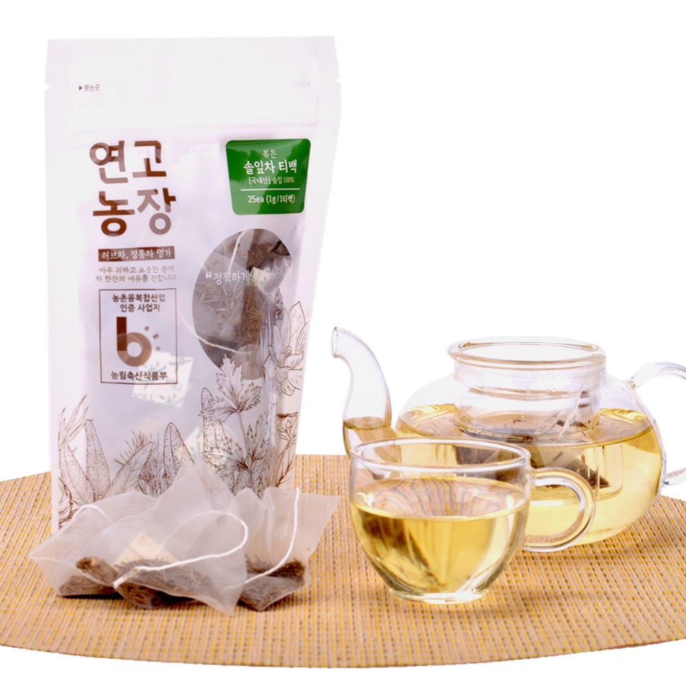 Túi Lọc Trà Lá Thông Kim Hàn Quốc 1g X 25 túi X 2 Packs, 4 Packs