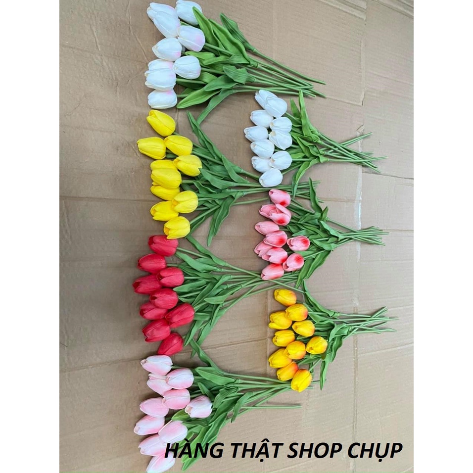 [LOẠI 1 có mùi thơm] Hoa Tulip cao su hàng cao cấp giống hoa thật