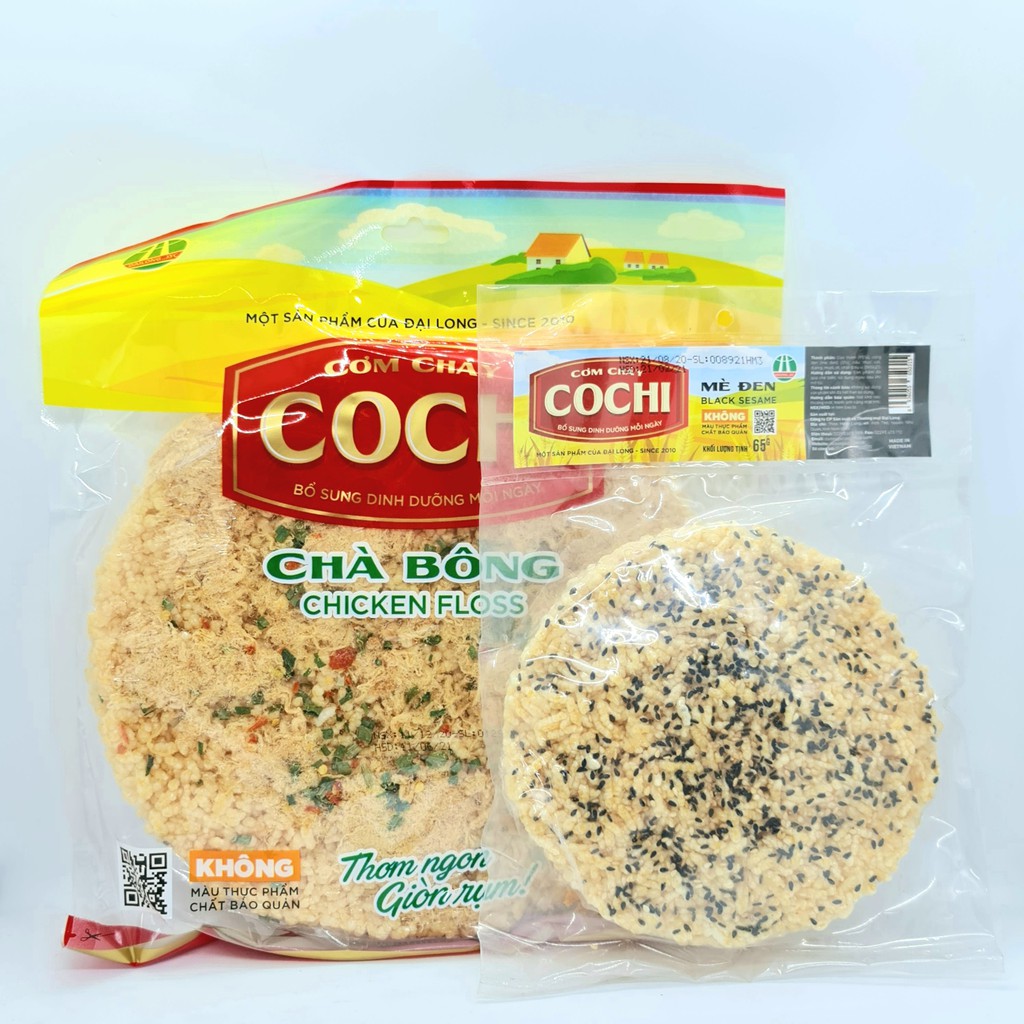 Cơm cháy Đại Long Ninh Bình sz nhỏ 65g - Đặc sản Ninh Bình